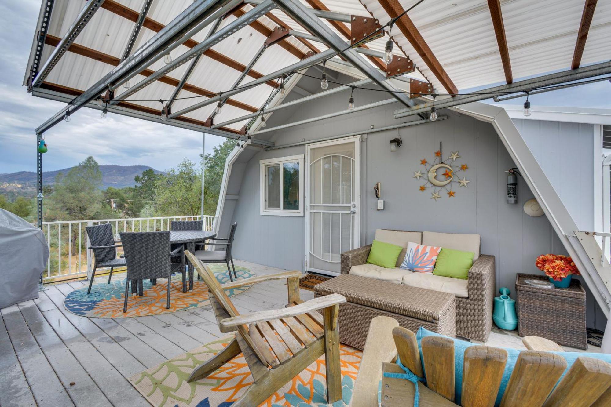 Mariposa Home Furnished Patio And Sierra Mtn Views Exterior photo